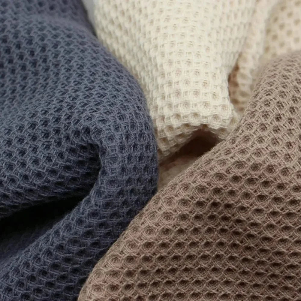 Pure Cotton Rag Towel Set &ndash; Soft Absorbent Quick-Drying Design