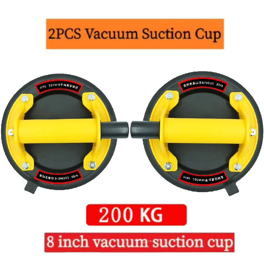 8 Inch Vacuum Suction Cup &ndash; 200 Kg Capacity Lifter 2PCS 2