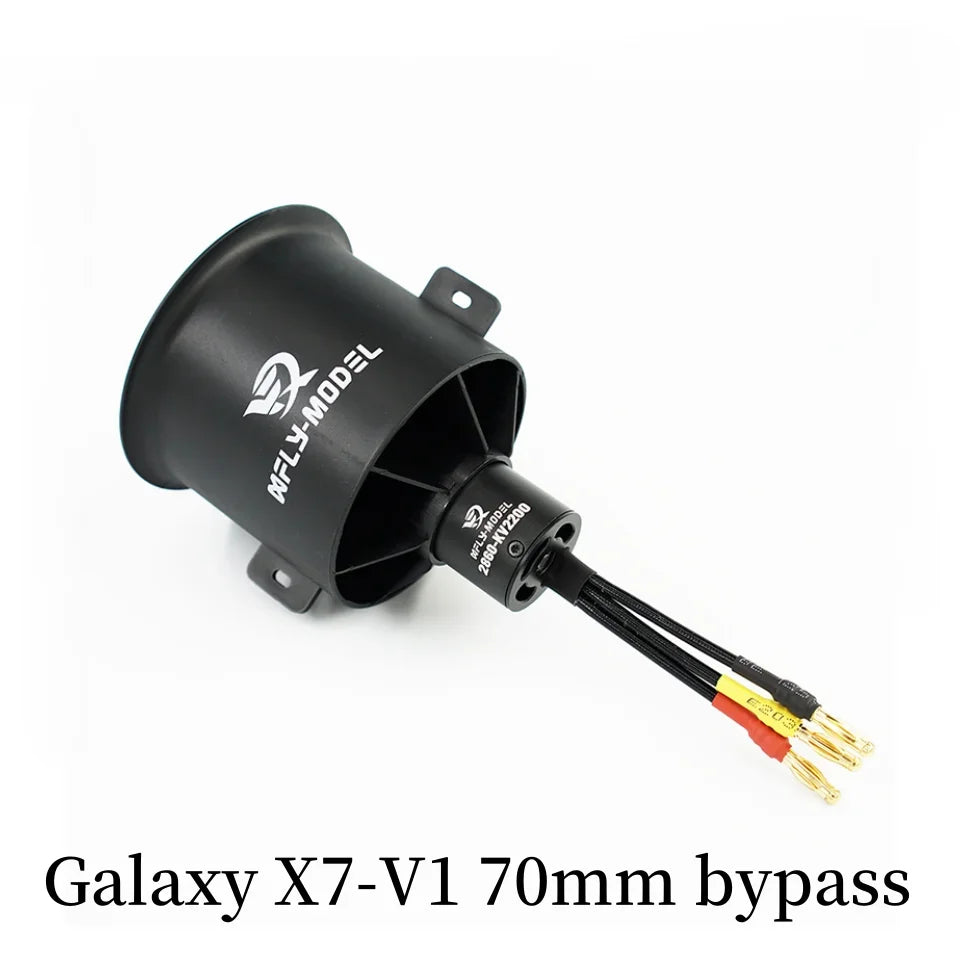 XFly X7 70mm EDF Inrunner Brushless Motor for RC Jet Aircraft