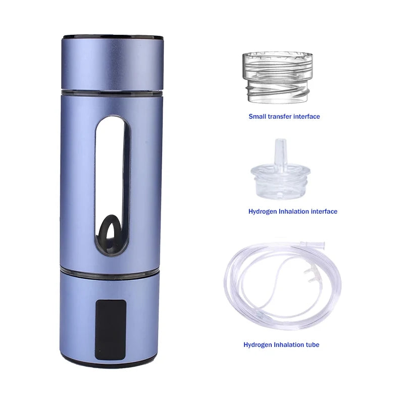 NEW 5000ppb Nano Hydrogen Water Generator Bottle &ndash; Smart Blue Kit