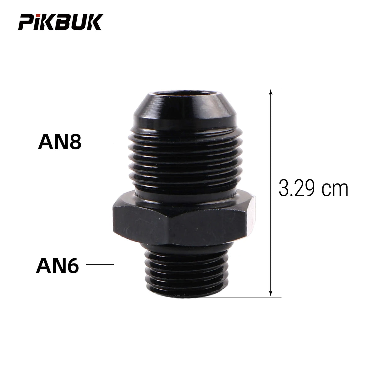 Aluminum Alloy AN4 AN6 AN8 AN10 AN12 Fuel Hose Adapter For Oil Cooler by InterCyprus Trading Ltd