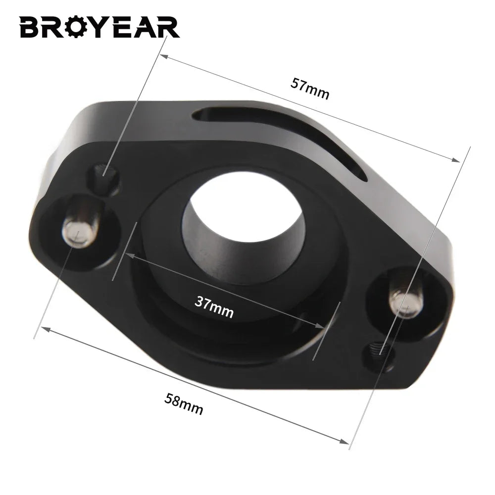 Blow Off Valve Adapter Aluminum for Ford F150 Raptor 3.5L by InterCyprus Trading Ltd