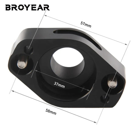 Blow Off Valve Adapter Aluminum for Ford F150 Raptor 3.5L by InterCyprus Trading Ltd