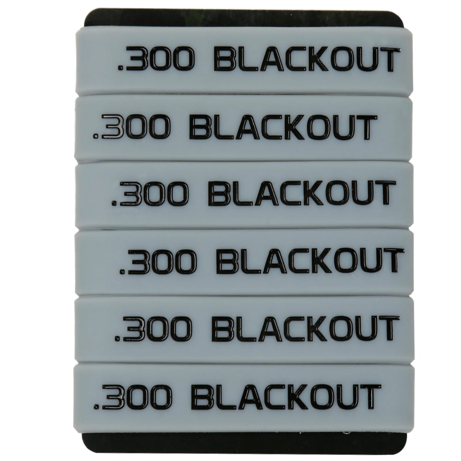 6 Pack Magazine Marking Band 5.56 NATO &ndash; Multi Color Rubber Bands .300 Black2 6Pcs