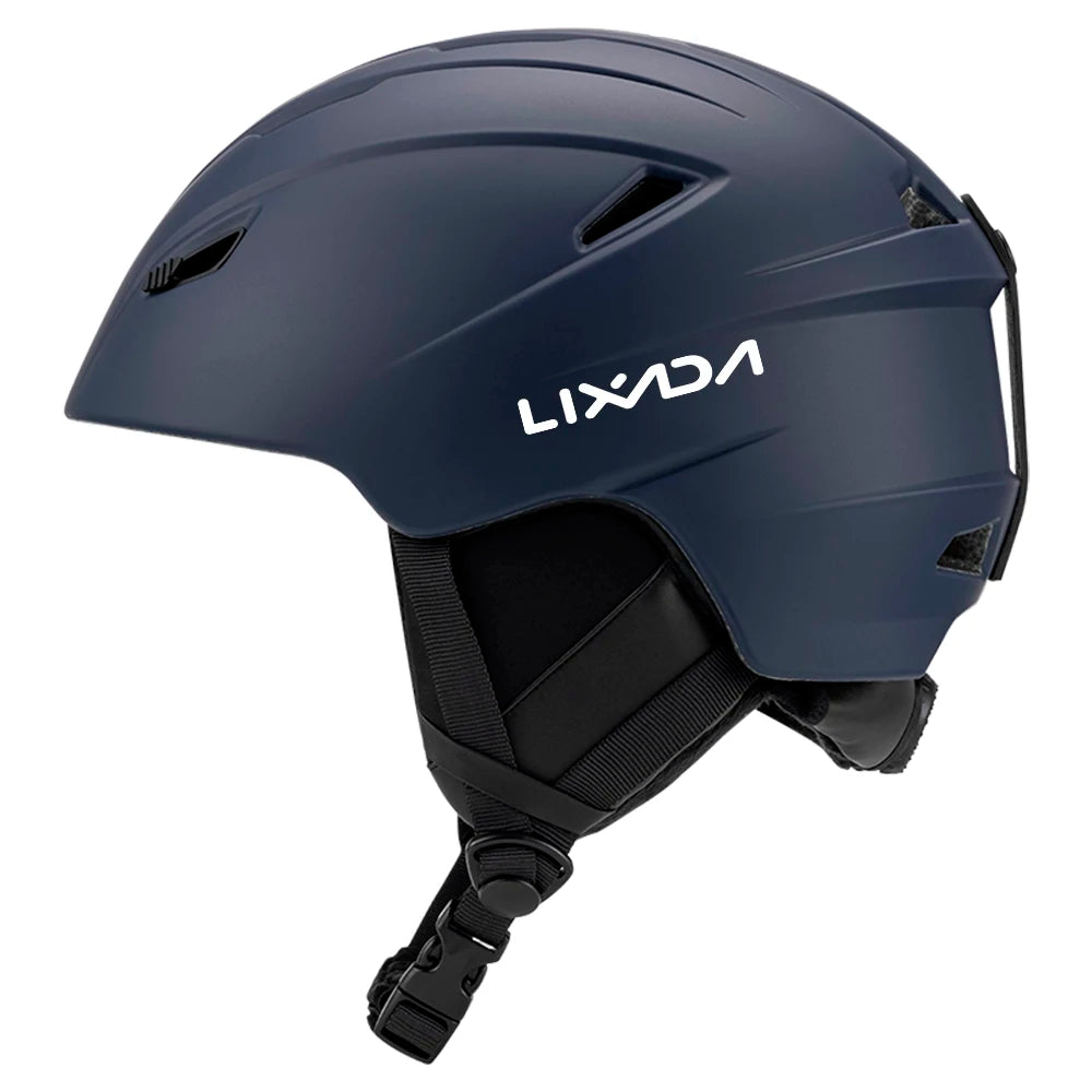 LIXADA Integrated Warm Ski Helmet &ndash; Lightweight Comfort Blue / L