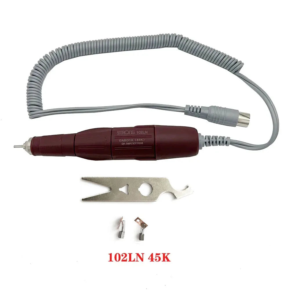 Strong 210 Electric Micro Motor Nail Drill &ndash; High-Speed 35000 RPM Polishing 102LN 45K