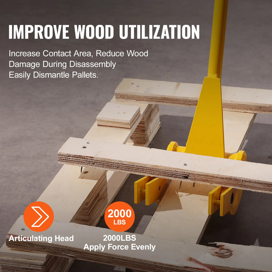 Łom do palet Złomowisko Węglowa Stal Narzędzie