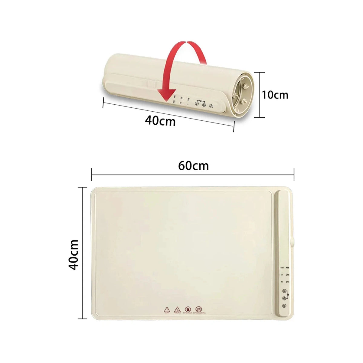 Electric Food Warmer Plate - Constant Temp Heating Plate
