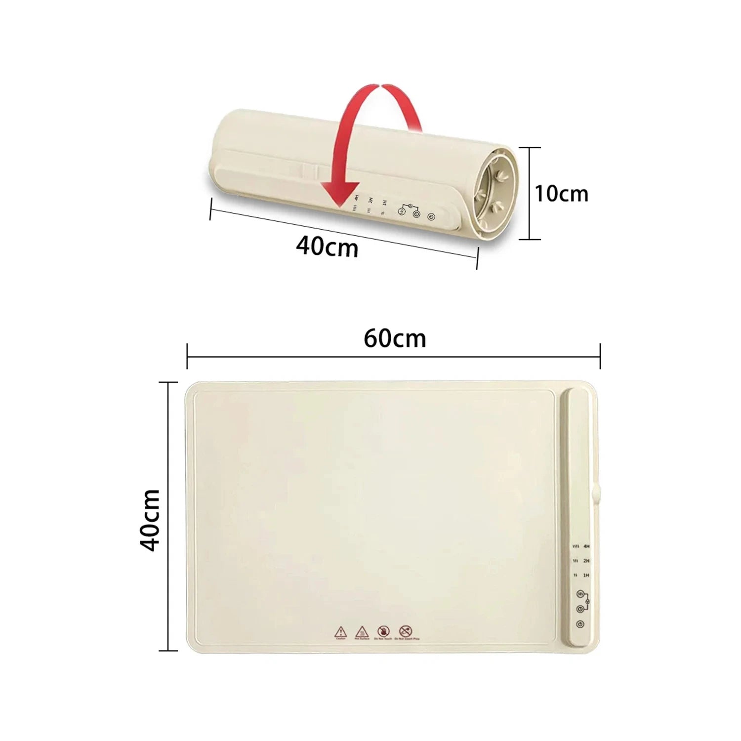 Electric Food Warmer Plate - Constant Temp Heating Plate