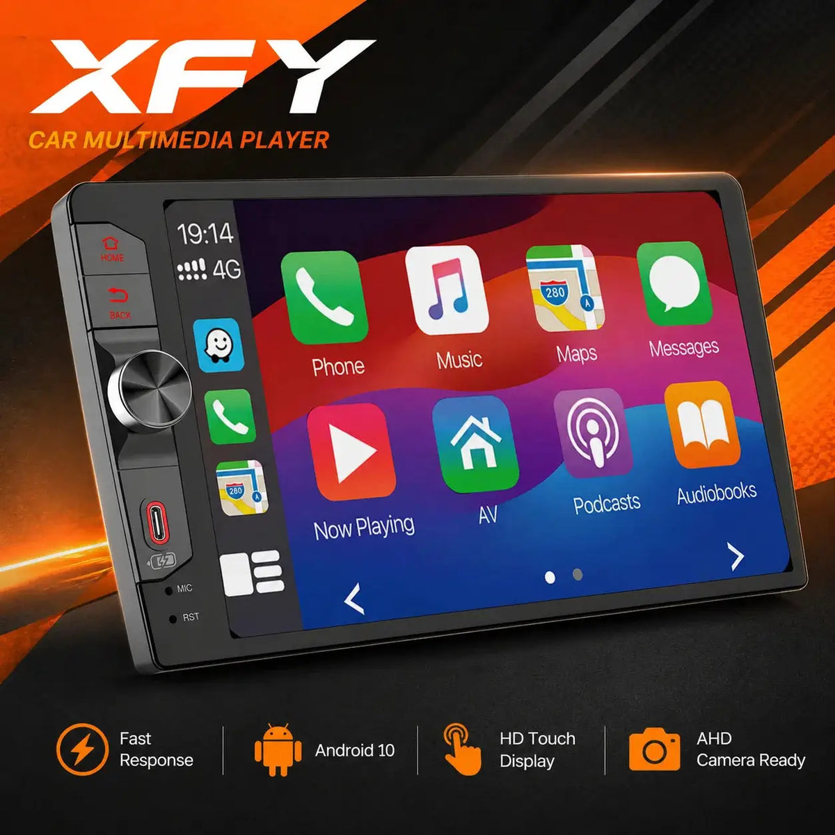 2-DIN Android Car Stereo With 7-Inch Touchscreen And Bluetooth For VW Opel by InterCyprus Trading Ltd