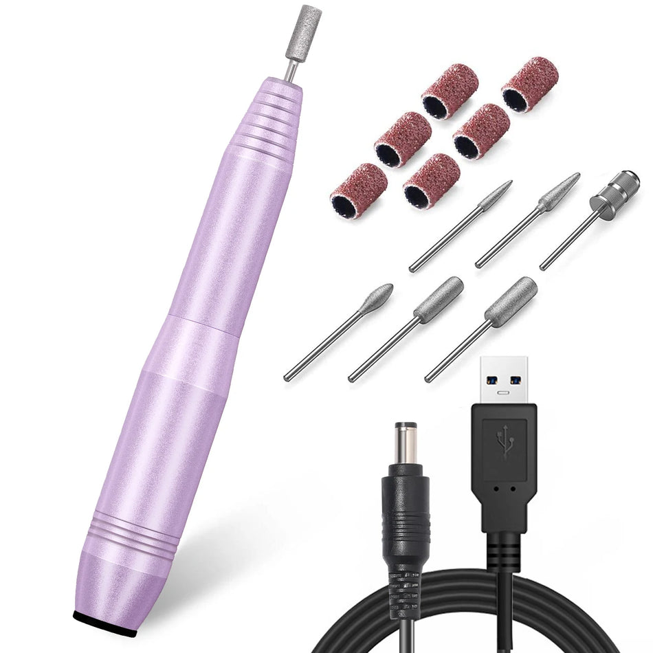 Yikoolin Electric Nail Drill &ndash; Portable Mini Nail Drill
