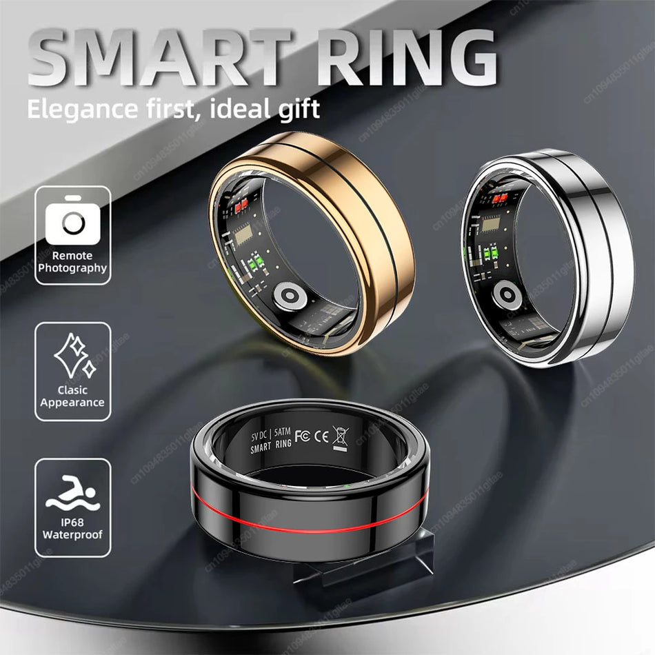 Pametni Prsten Monitor Srčanog Uvjeta Krvnog Tlak IP68 Vodootporan