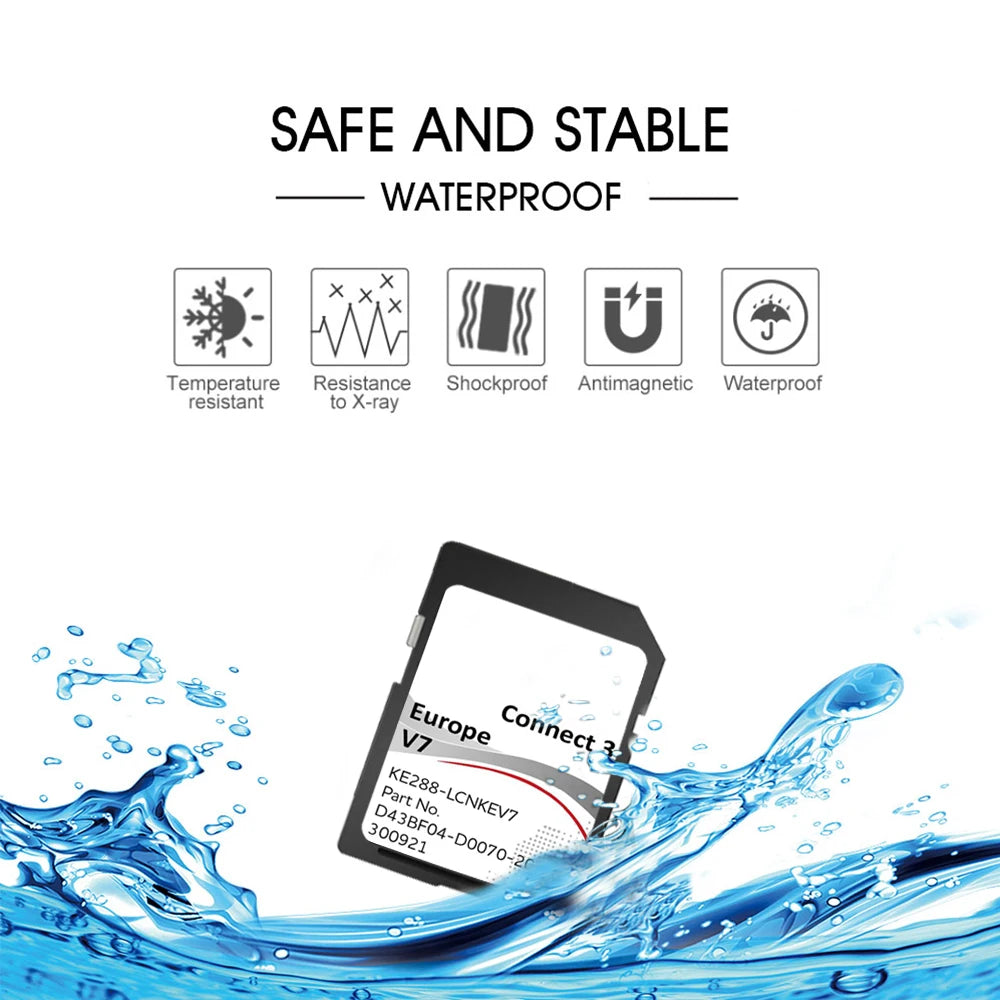 C3V6 SD Card for Nissan Connect 3 V7 &ndash; High Speed Boost