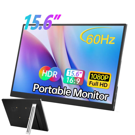 15.6/18.5 Inch Portable Monitor 1080P &ndash; VESA Mount Ready 15.6 inch-60HZ