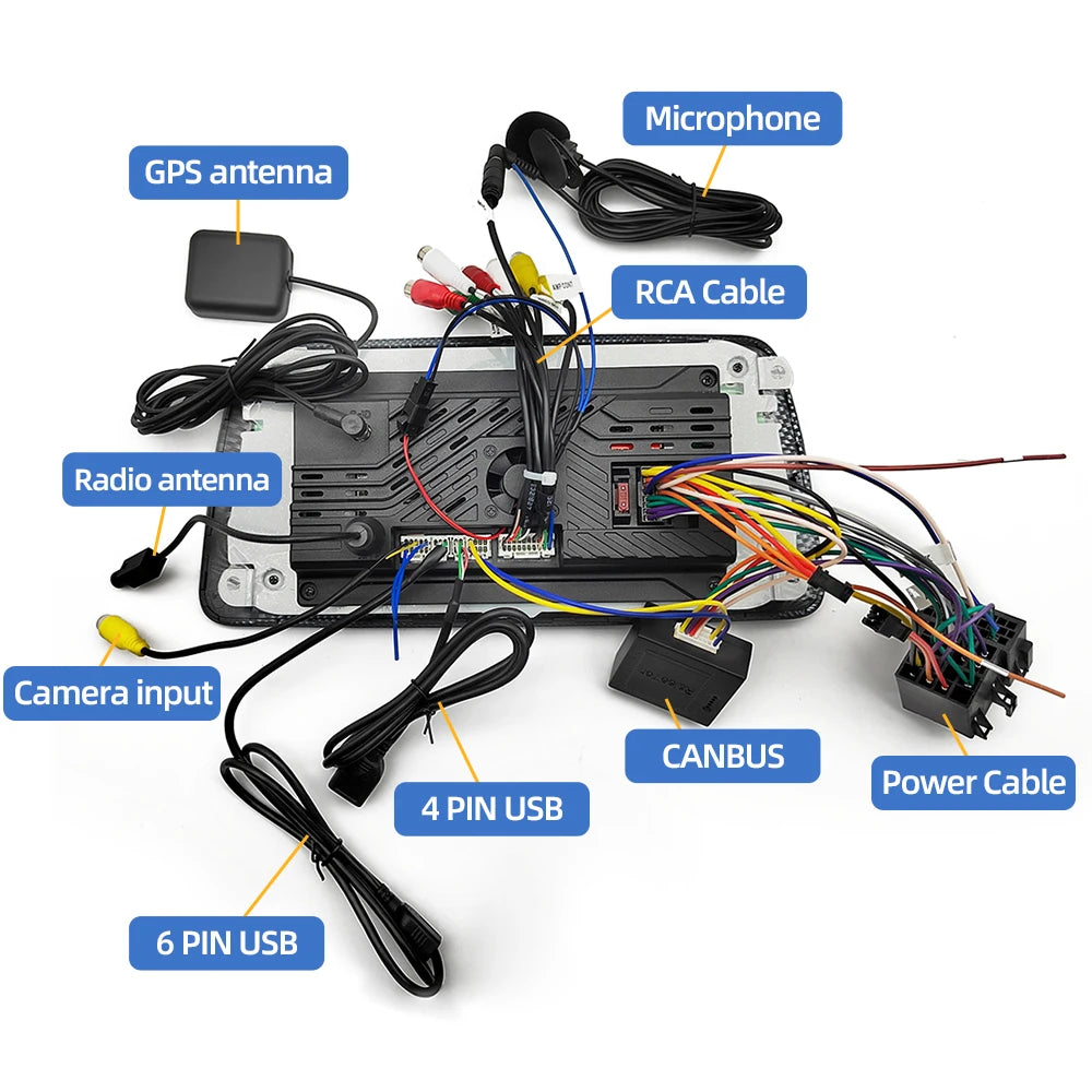 2 Din Car Radio For Seat Ibiza 2009-2013 &ndash; CarPlay BT