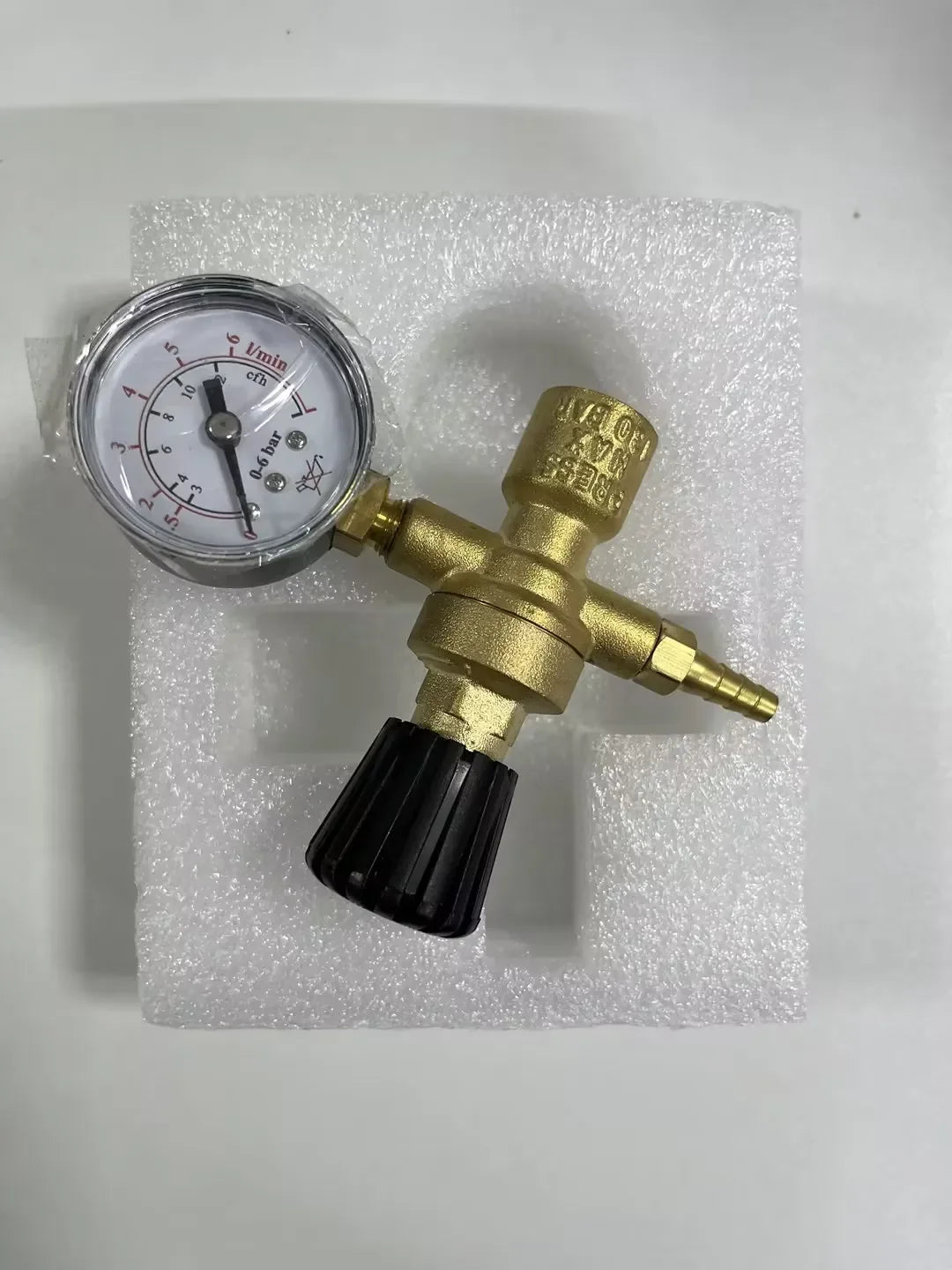 YJ-04A Mini Argon CO2 Pressure Reducer &ndash; 6 L/min Flow