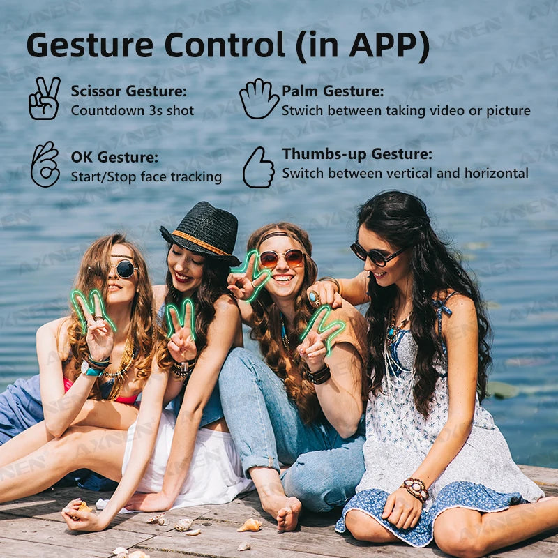 AXNEN HQ6 Gimbal &ndash; Smart Tracking and Stabilization