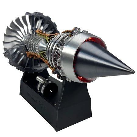 TR900 Turbofan Engine Model Kit - DIY Electric Simulation Toy for Science Enthusiasts
