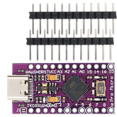 SAMIROB Pro Micro ATmega32U4 &ndash; Enhanced Performance for Arduino Projects Type-C USB 3-18V