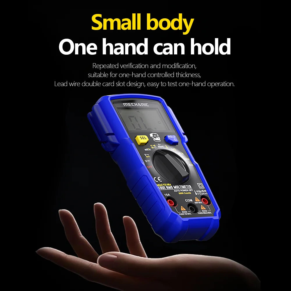 Mechanic Digital Multimeter ACDC Voltage True RMS &ndash; NCV