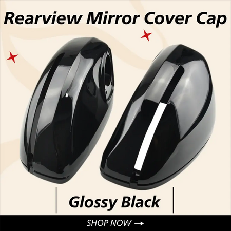 Side Wing Mirror Cover with Carbon Fiber for Audi TT TTS 8J MK2 R8 by InterCyprus Trading Ltd
