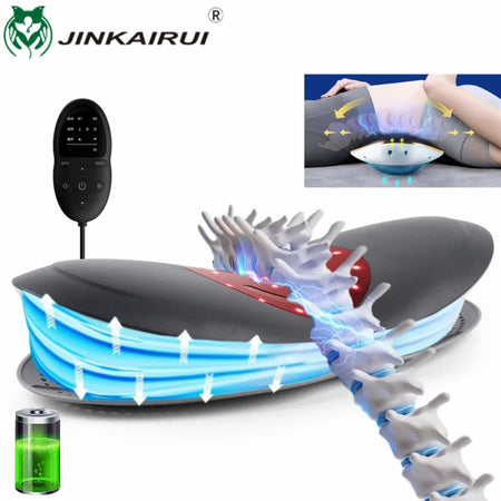 Multi-Level Back Vibration Electric Waist Massager with Heat Therapy