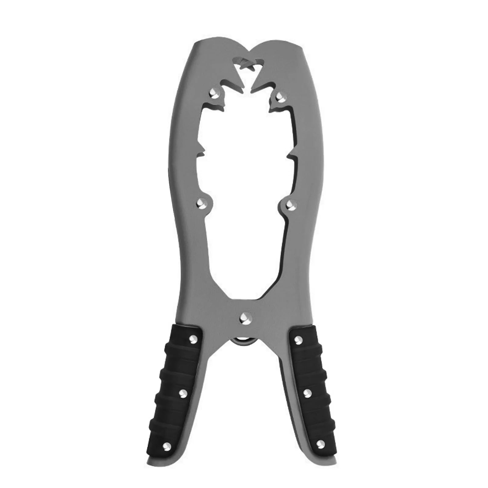 Stainless Steel Kayak Anchor Gripper for Fishing and Boating Gray