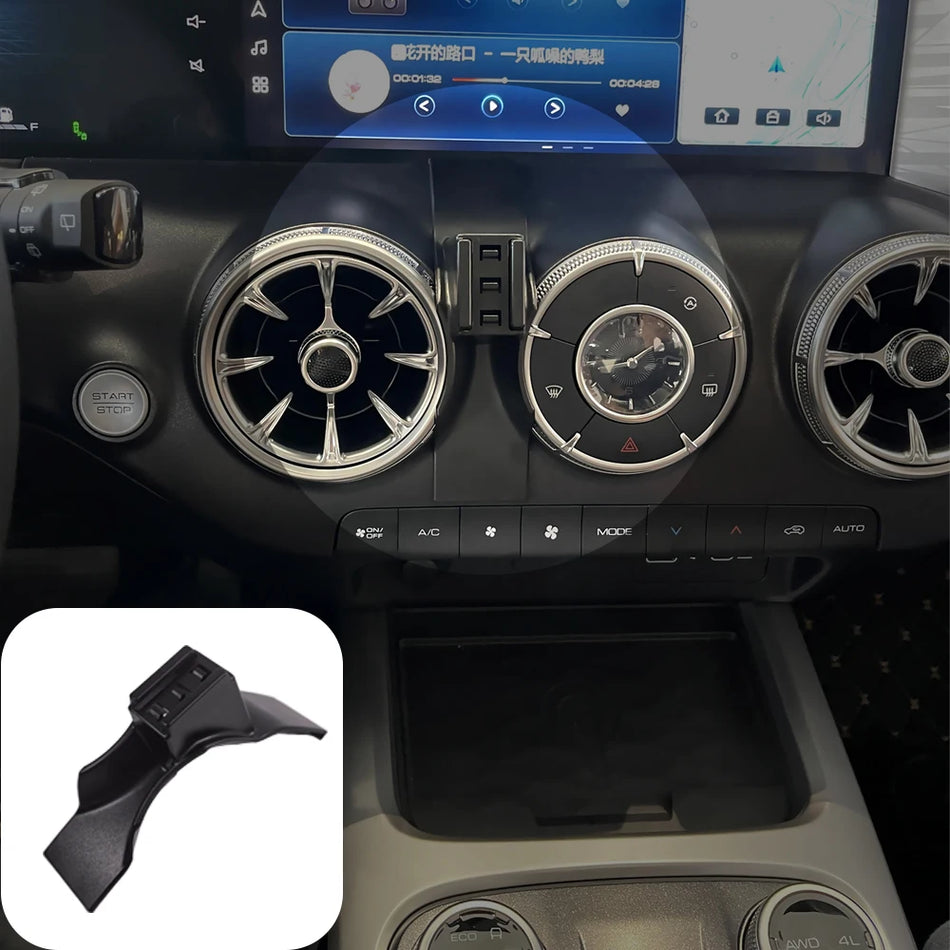 Tank 300 Bil Telefonhållare Trådlös Laddning Gravitation Ställ