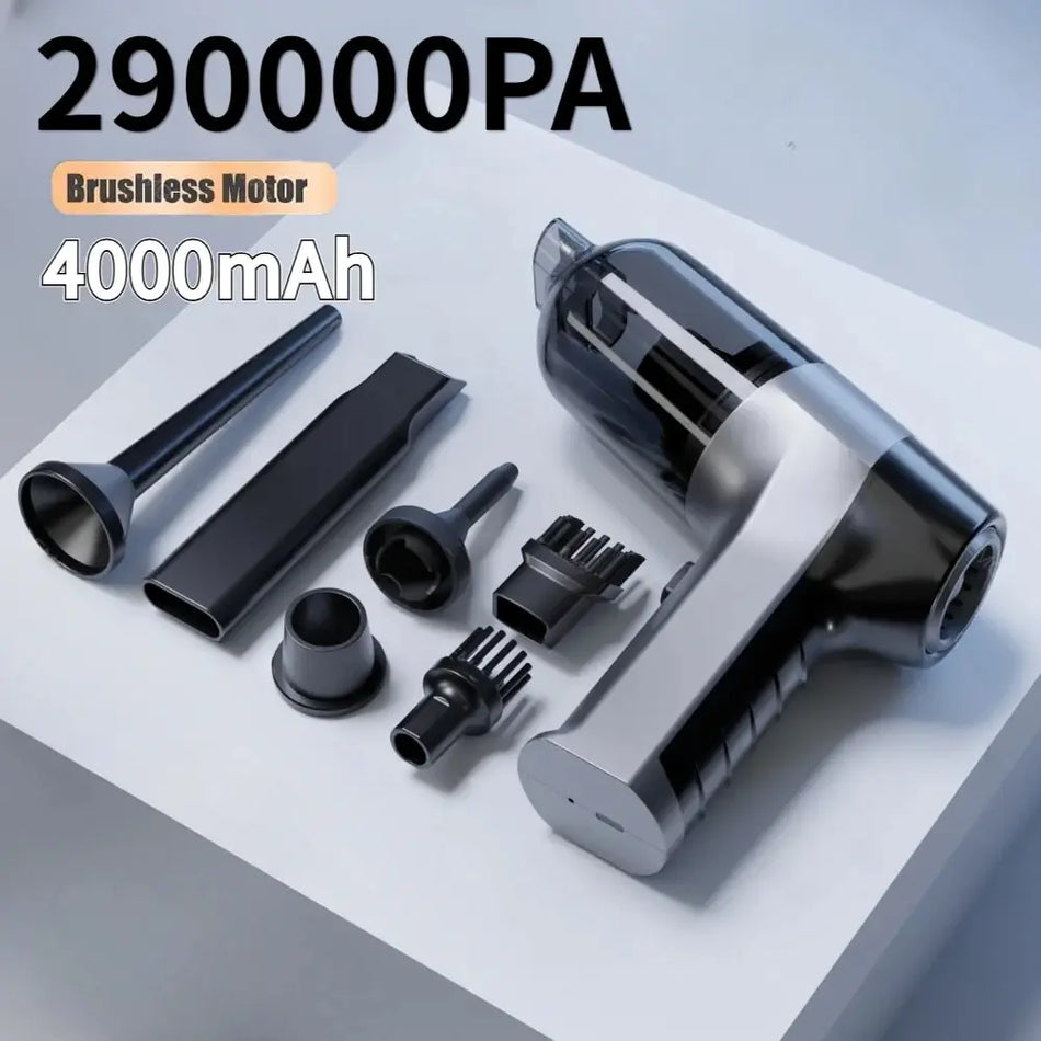 Bilstädare 4 I 1 Trådlös Handhållen Sladdlös Sugning