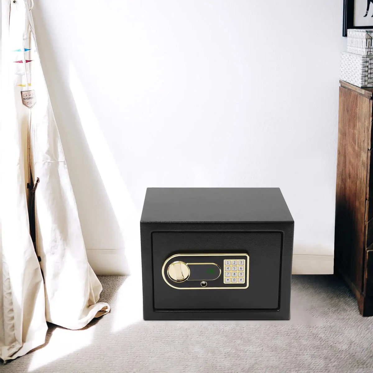 22L Digital Safe Box &ndash; Fireproof And Waterproof Wallet