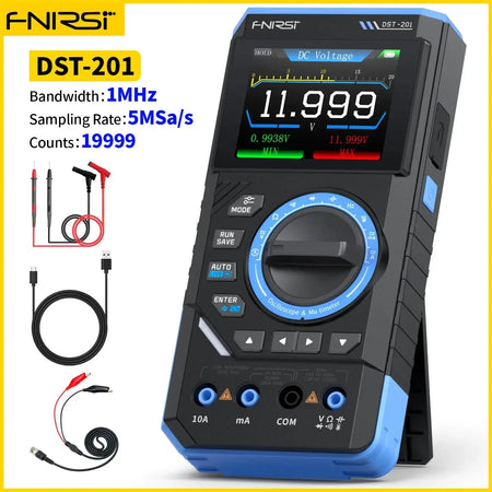 Fnirsi DST210 3 In 1 Portable Oscilloscope Multimeter 10MHz DST-201 (1MHZ)