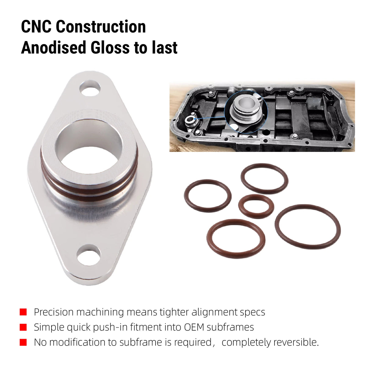Oil Pump Pickup Pipe Aluminum FKM Seal for Vauxhall Opel Insignia Astra 2.0 CDTI by InterCyprus Trading Ltd