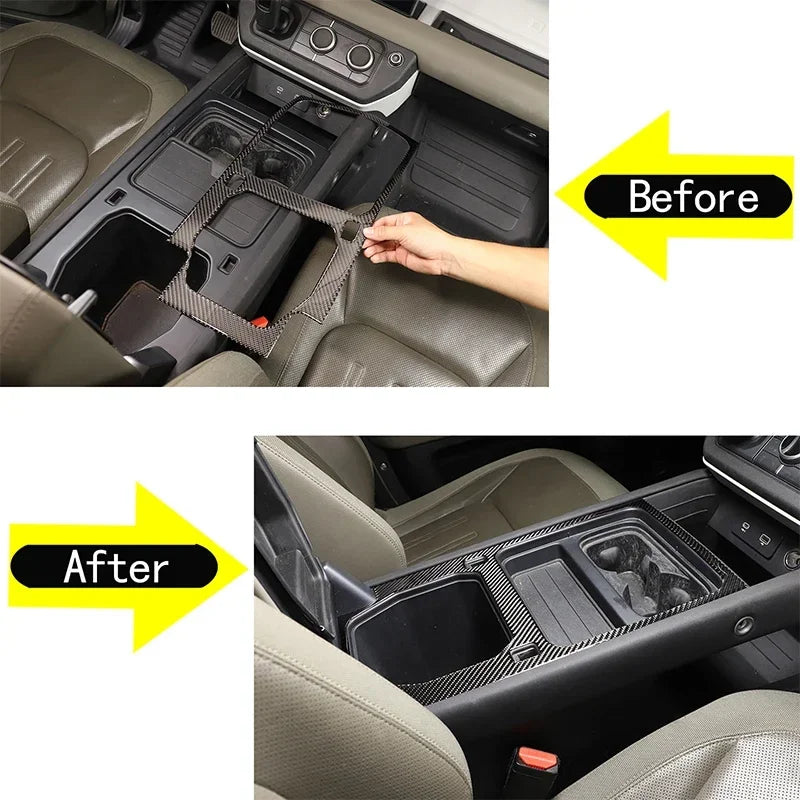 Land Rover Defender 110 2020 2024 Miękka panel z włókna węglowego