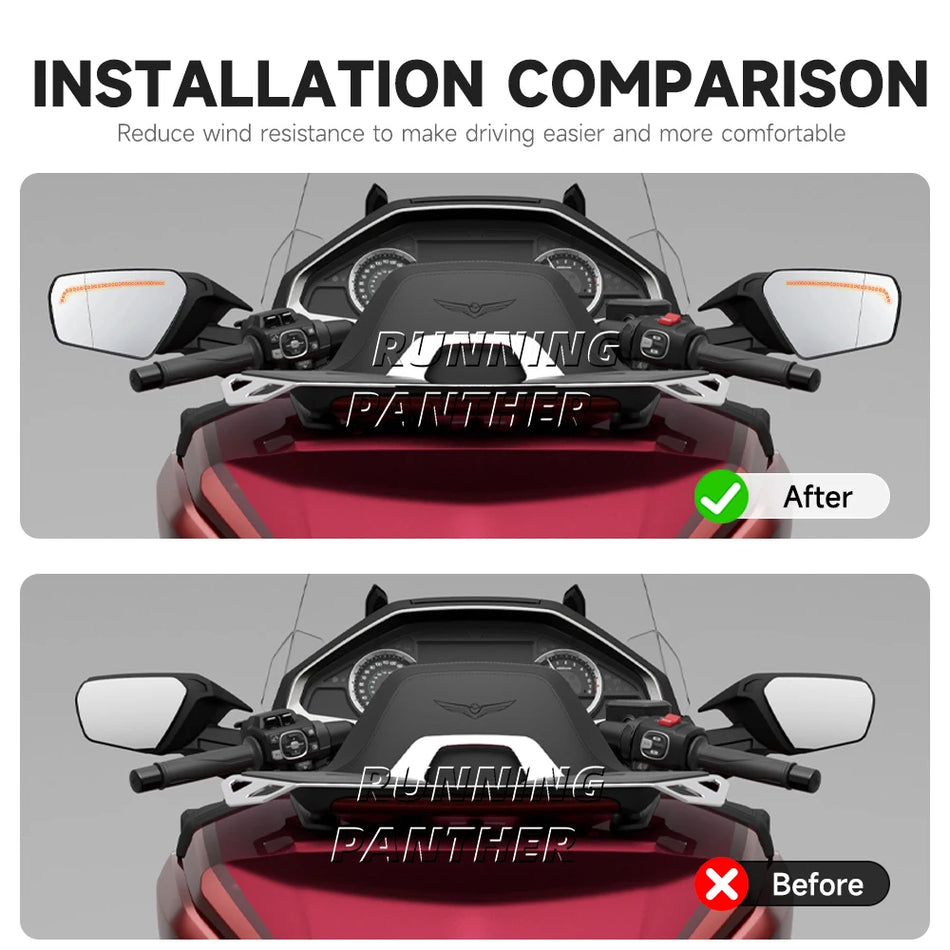 Izliektie spoguļi ar pagrieziena signāliem Honda Gold Wing Tour DCT Airbag GL 2018-25