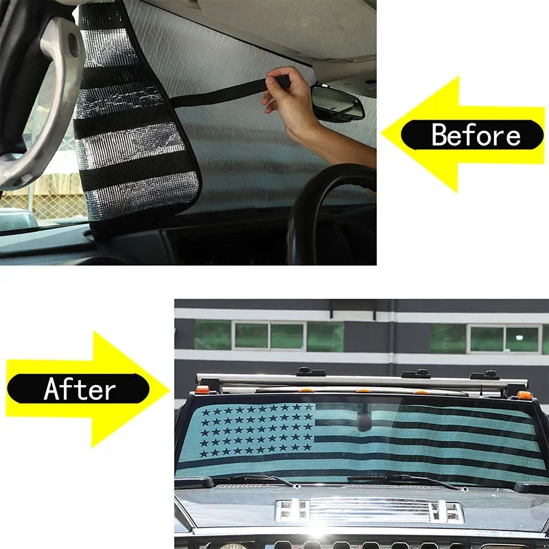 Parasolar parbriz Hummer H2 2003-2007 Acoperă geamul frontal