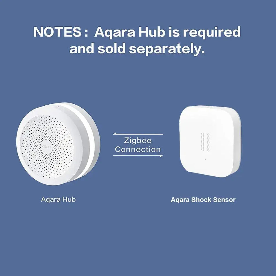 Aqara Smart Vibration Sensor With Built In Gyro And Zigbee Support by InterCyprus Trading Ltd