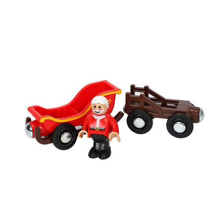 Plastic Inertial Police Car for Wooden Thomas Train Tracks