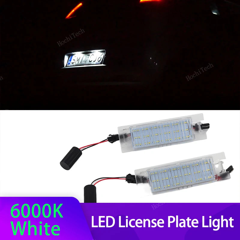 2 kpl LED-rekisterikilven valoja Canbusilla Fiat Bravo