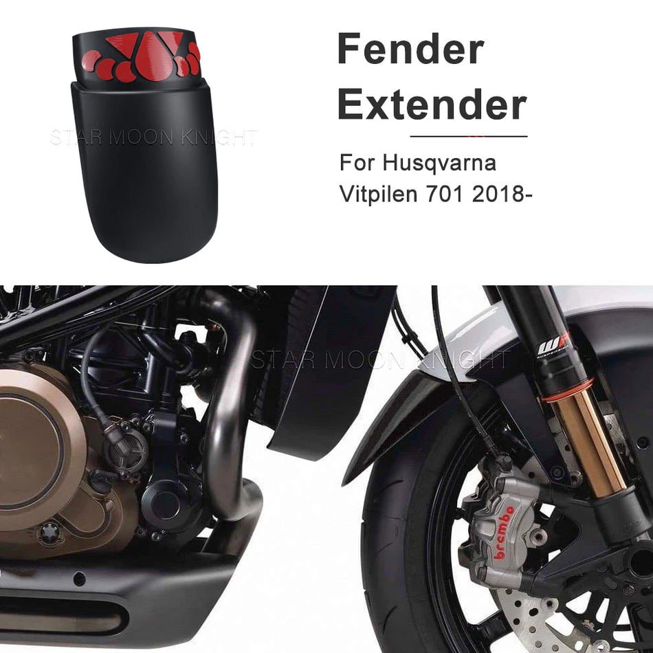 Extension de garde-boue avant Husqvarna Vitpilen 701 2018, extension de garde-boue pour protection OEM