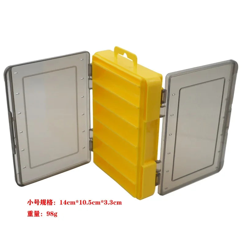 Fishing Case Double Sided Lure Box &ndash; Clear Lid For Viewing