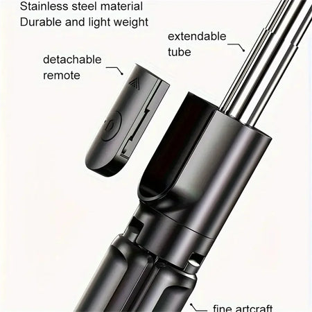 BSLIUFANG 2025 Selfie Tripod &ndash; Wireless Bluetooth Remote