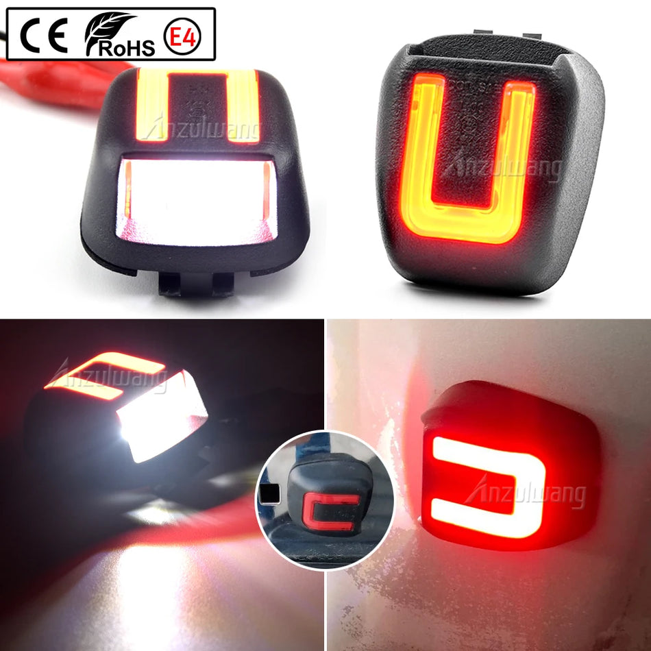 Lămpi pentru plăcuța de înmatriculare LED alb 15 SMD pentru Nissan Navara D40 12V