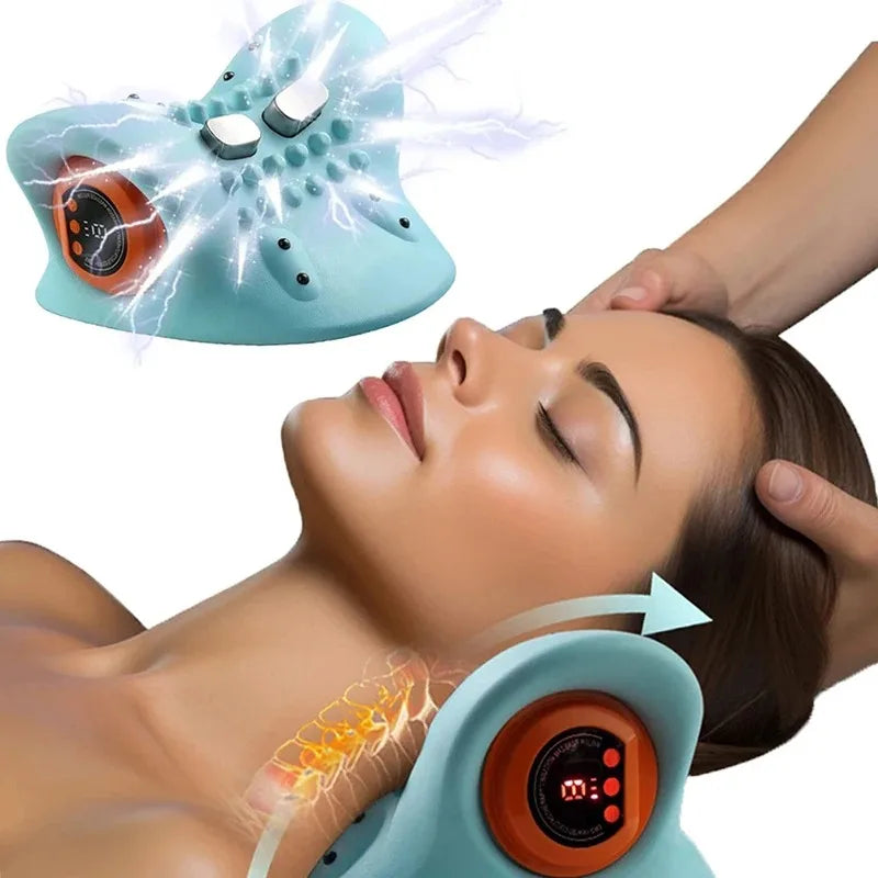 Electric Cervical Massager Neck Stretcher &ndash; Pain Relief