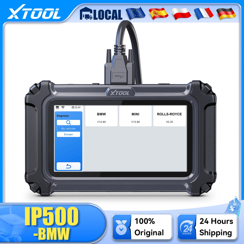 XTOOL IP500 Bidirectional Scanner for BMW MINI Full System ECU Coding