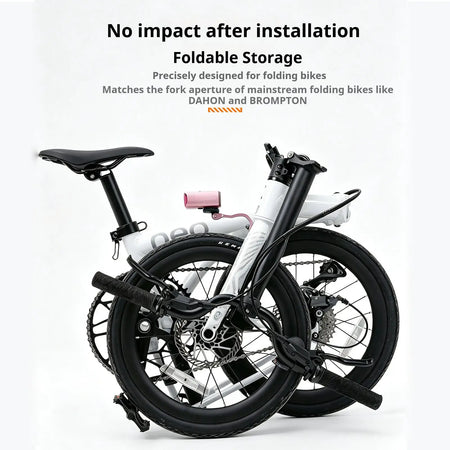 ENLEE Front Fork Light Holder Adjustable Aluminum Alloy Bracket For GOPRO Sport Camera Lamp Mount Stand Bike Accessories by InterCyprus Trading Ltd