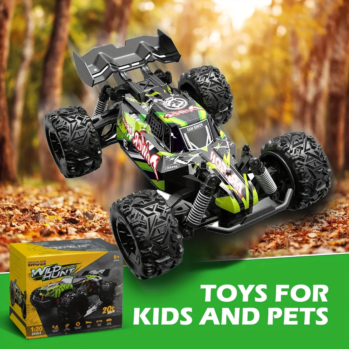 1:20 Off Road RC Car &ndash; High Speed Climbing Drift Pro