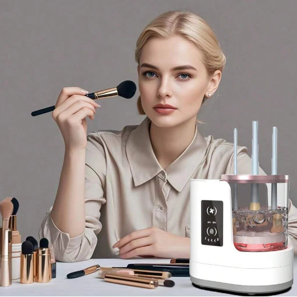 Valentines Day Gift Makeup Brush Cleaner &ndash; Effortless Clean