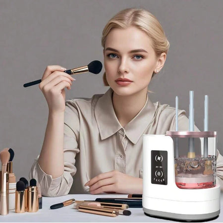 Valentines Day Gift Makeup Brush Cleaner &ndash; Effortless Clean