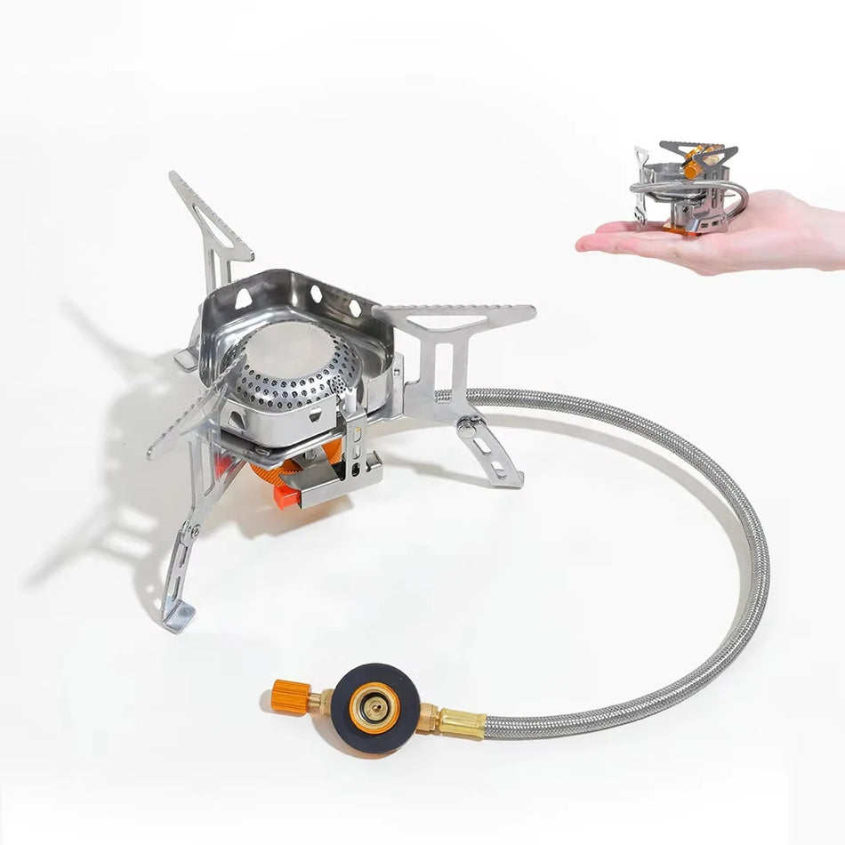 3000W Camping Gas Stove - Ultra High Heat Output Quick Boil