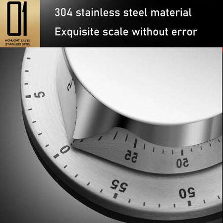 Magnetic Stainless Steel Timer